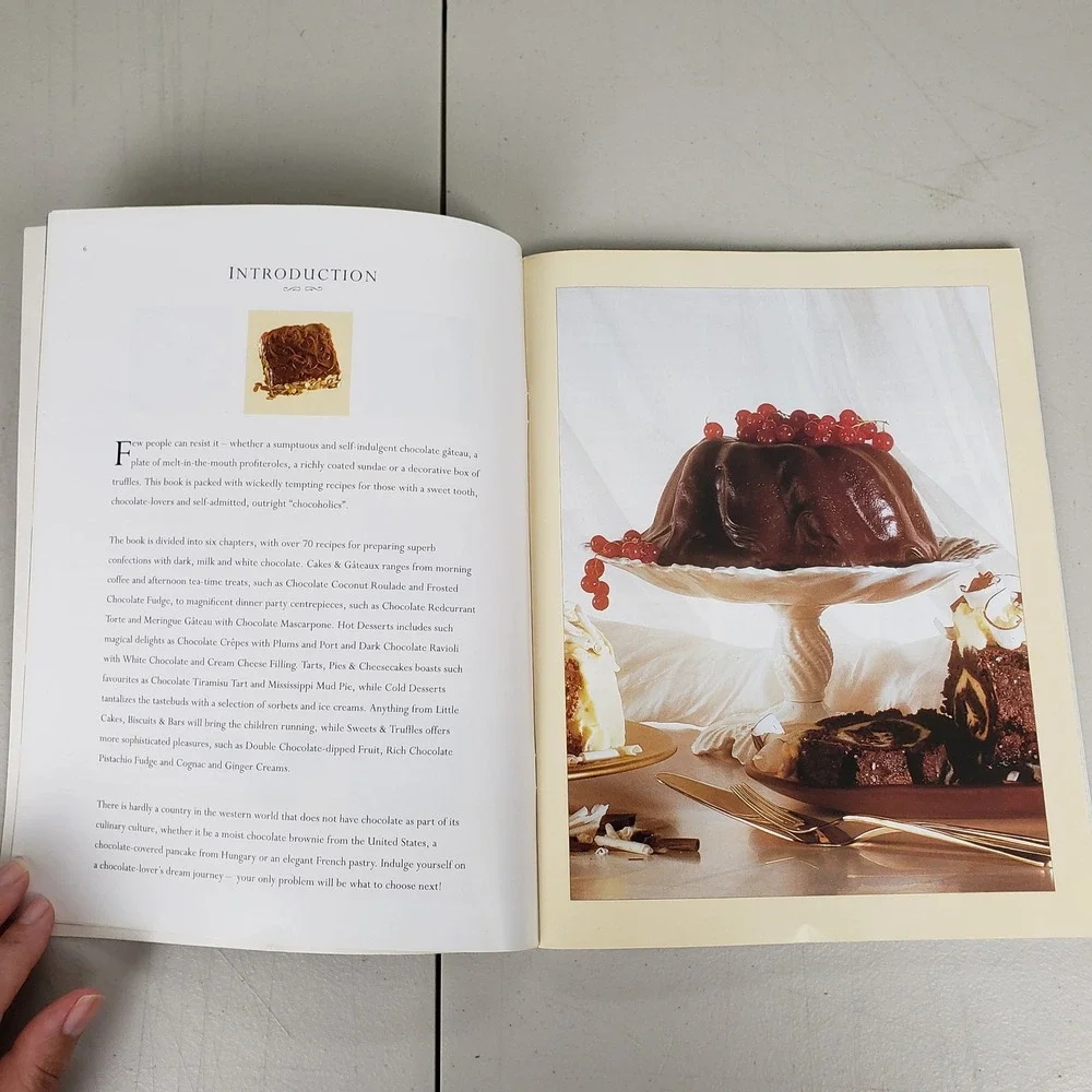 70 Classic Chocolate Recipes Cookbook Christine France Hermes House 2009 Book